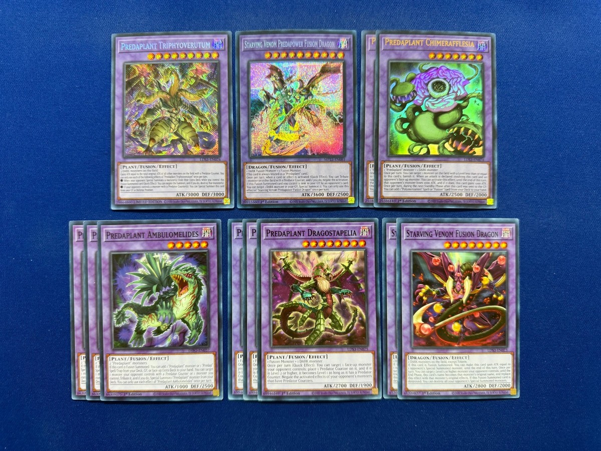 Yu-Gi-Oh! ARC-V - Yuri's Complete Predaplant & Starving Venom