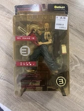 Eminem My Name Is Slim Shady Art Asylum Psycho Toyz BIG 2001 Figure- Unopened!!