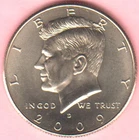 2009D John F. Kennedy Half Dollar  Circulated Coin NIFC