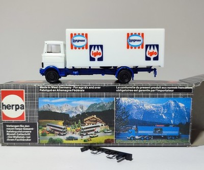 80er Jahre Mercedes Iglo LKW Lastwagen Herpa 1:87 OVP #LT356