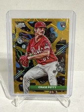 2025 Topps Chrome Cosmic - Chase Petty Gold Interstellar RC /50 
