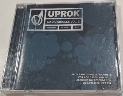 UNRELEASED BONUS Mega-Mix  Uprok Radio Singles Vol 2  2003 CD w/John Reuben/LPG 