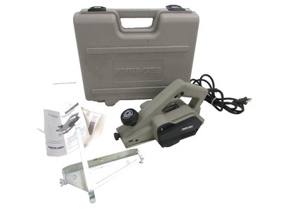 PORTER CABLE TOOLS 3-1/4'' HANDHELD POWER PLANER #125, 120V, 6.0A, 14,000 RPM