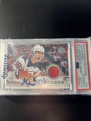 2019-20 Ultimate Collection - Ultimate Access Jack Hughes #UAA-JH Autograph /99