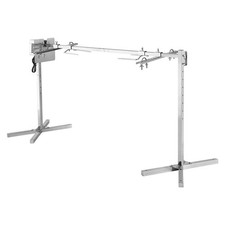 Uimoso Lammgrill Rotisserie Grill mit Drehspieß 1321 mm, 60 kg Kapazität