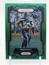 Derick Hall 2023 Panini Prizm Green #388