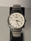 Timex Mens Watch Vintage Easy Reader Indiglo 34mm Expansion Band Working
