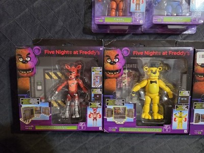 NEW Five Nights at Freddy's Jazwares World of FNAF Office 5 PACK