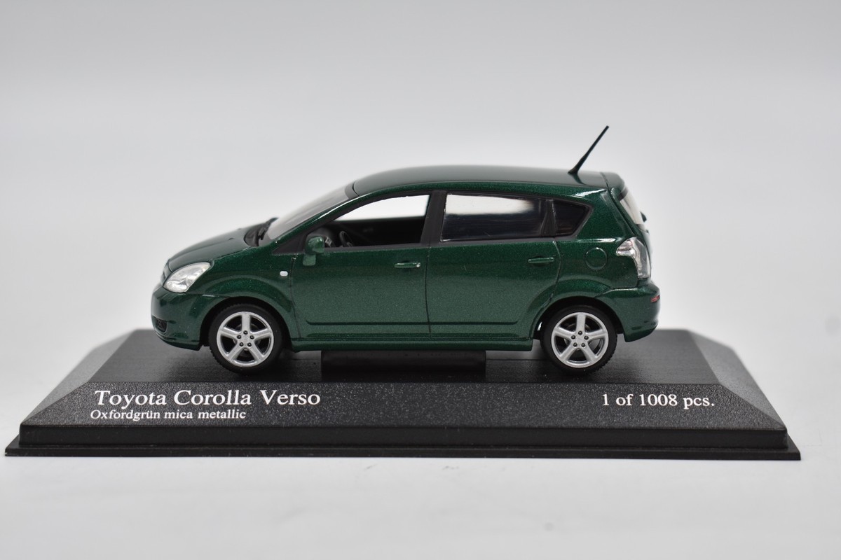 Toyota Corolla Verso 2004 Met Oxford Green Real Minichamp model 1