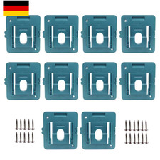 10Stk Akkuhalter für MAKITA 18V Wandhalterung Batterie Akku Halter Halterung