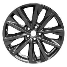 Refurbished 20x8.5 Painted Black Metallic Wheel fits 2016-2023 Mazda CX-9