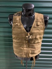 USGI MOLLE II Fighting Load Carrier FLC Coyote Brown Adjustable for all sizes