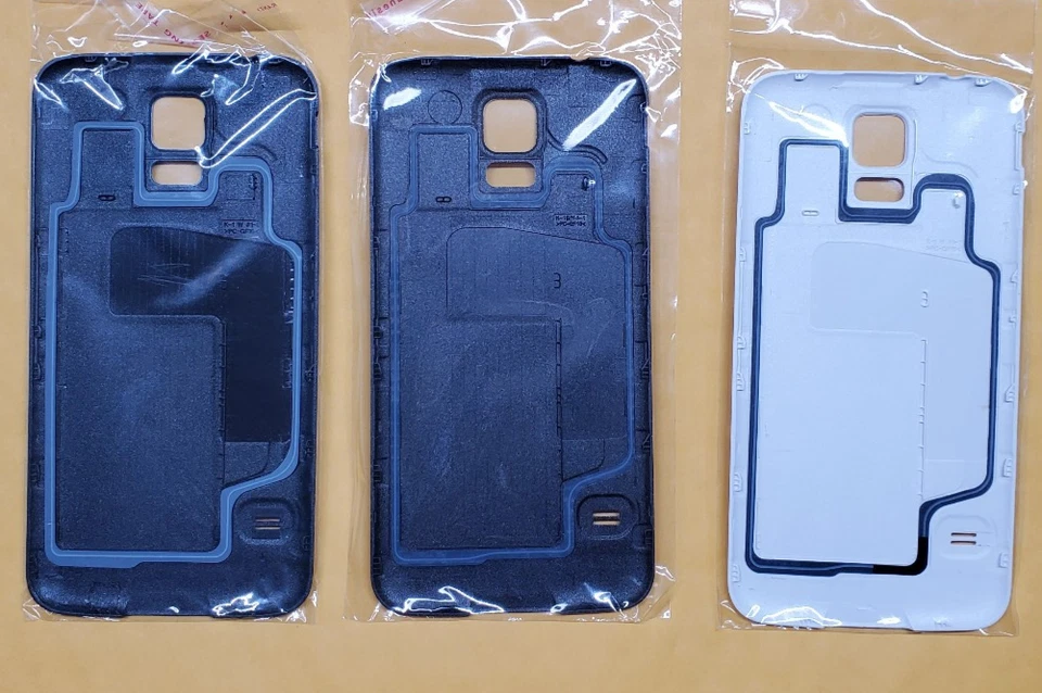 Negro Azul Blanco Oro Trasero Batería Carcasa Puerta Estuche Cubierta para Samsung Galaxy s5 Foto 4 de 4