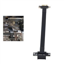 PCI Express Gen 3 1x to X1 Riser Extender 20cm PCIe 3.0 1x to 1x Extension Cable