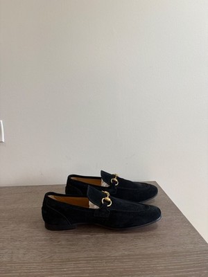 Gucci Jordaan Horsebit Mens Loafers Size 7 UK US 8 in Black  display picture 1