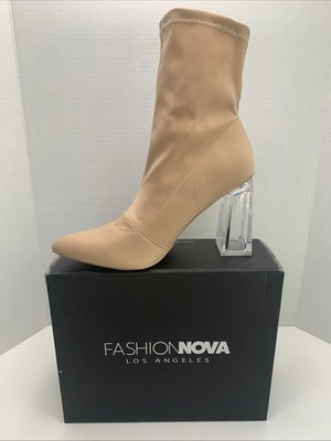 Fashion Nova Shoe Ankle Boot Size 9 ~ Add My Two Cents Booties - Excellence