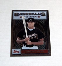 2001 Finest Origins 7 Andruw Jones  HOF Braves