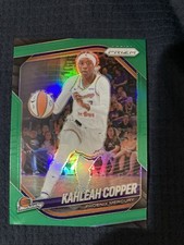 2025 Panini Prizm WNBA Green Parallel - Kahleah Copper #62 Phoenix Mercury