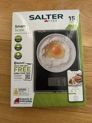 Salter Digitale Smart Küchenwaage Add & Wiegefunktion 5 kg Kapazität LCD-Display