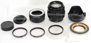 JUPITER-9 2/85mm M42 Screw + Canon EOS & SONY NEX fit Telephoto / PORTRAIT Lens