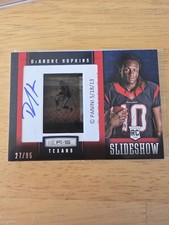2013 Rookies & Stars DeAndre Hopkins Slideshow Rookie Auto 27/95