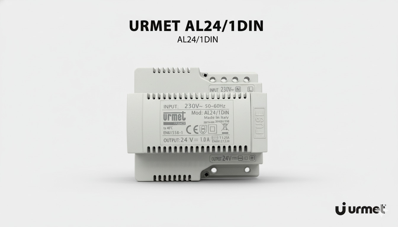 Alimentation Urmet AL24/1DIN régulée contre les surtensions
