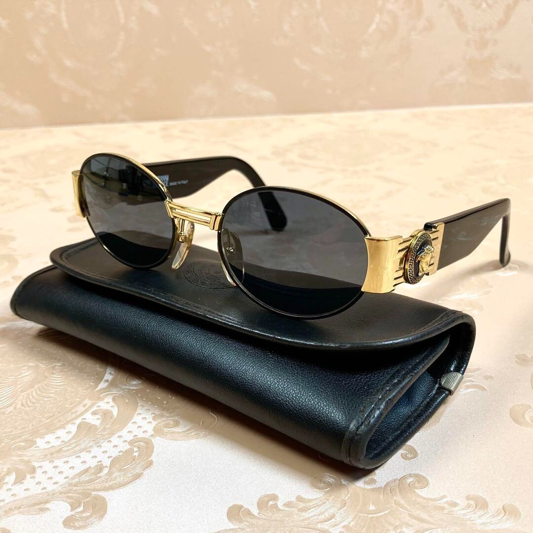 GIANNI VERSACE MOD.S71 COL.16L Vintage Sunglasses Italy made w 