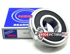 NSK JAPAN 63/32 NR BALL BEARING, RUBBER SEALED  SNAP RING 32x75x20mm