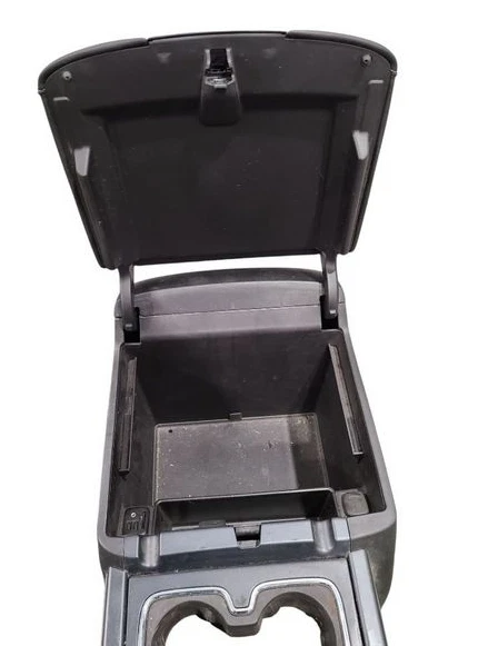 Chevy Silverado 1500 2014-2015 piso delantero consola central negro Foto 3 de 4