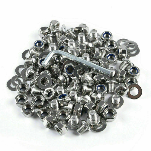 Kit de herrajes de tornillo/perno estilo bolsillo/remache para guardabarros apto para Chevy Universal - Imagen 12 de 12