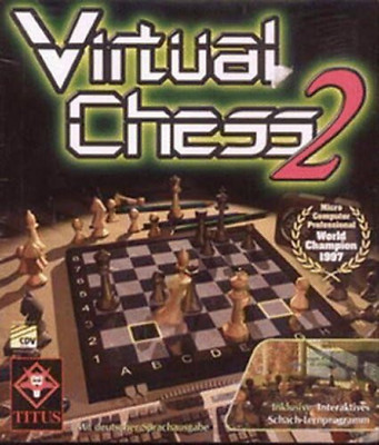 Virtual Chess 2 PC DVD Computer Videospiel UK Release Neuwertig
