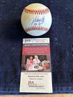 John Smoltz 96 CY Signed ONL Leonard S Coleman Baseball JSA COA Vintage — photo 1