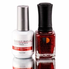 LeChat Perfect Match PMS #79 On The Red Carpet Red Glitter NIB Holiday Color