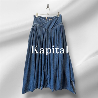 パンツ KAPITAL Denim Pleats Sarouel Pants KAPITAL Denim Pleats Sarouel Pants