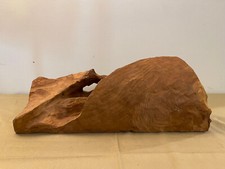 Carved Burl-wood Log for Display