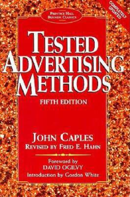Tested Advertising Methods (5th Edition) (Prentice Hall Business Cl - GOOD