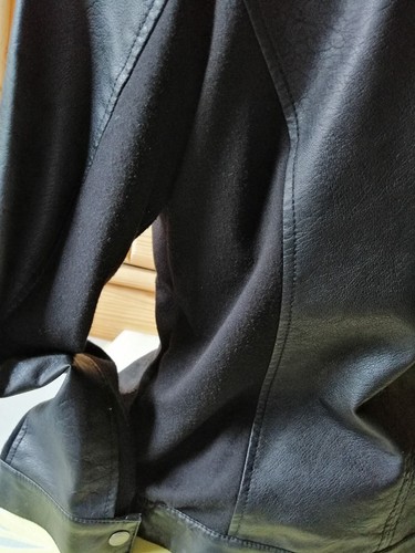 Tom Tailor Kunstlederjacke Damen Dress in Style Gr.40 schwarz neuwertig - Picture 6 of 11