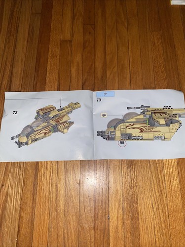 LEGO INSTRUCTION MANUALS *ONLY* Star Wars 75084 Wookiee Gunship 1 & 2 A - Picture 5 of 6