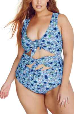 ALPINE BUTTERFLY Goddess One-Piece Swimsuit (size 3X)