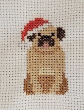 Carlin complet point de croix compté Noël