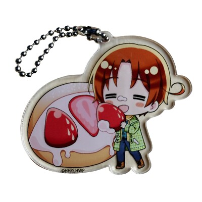 NEW Italy Hetalia World Stars Acrylic Keychain/Charm Yummy! LIMITED IMPORTED