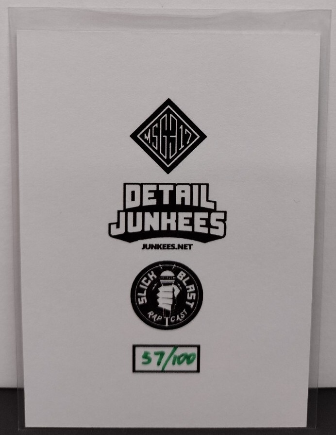 56/100 KOOL KEITH Black Elvis Limited Edition Baseball Rookie Art