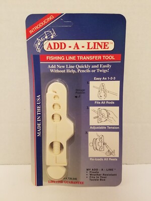 Add-A-Line Fishing Line Transfer Tool Vintage | eBay