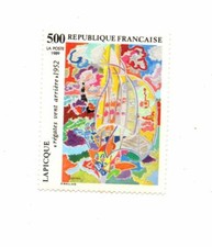 TIMBRE NEUF MNH STAMP** FRANCE - LAPICQUE REGATES 1989  - Y&T 2606 - ART TABLEAU
