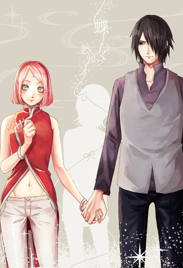 NARUTO doujinshi Sasuke X Sakura (A5 58pages) marsh Choucho musubi