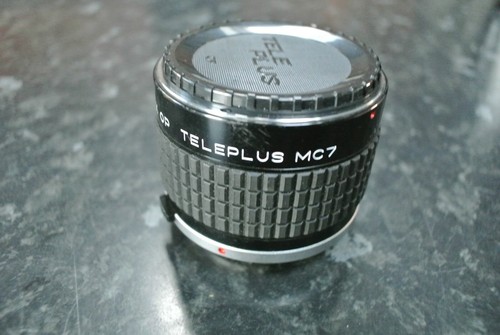 VINTAGE Olympus OM FIT TELEPLUS MC7 2 x TELECONVERTER - Picture 2 of 4