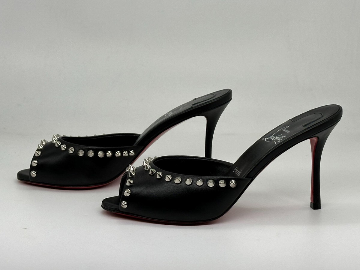 CHRISTIAN LOUBOUTIN Me Dolly 85 レザーミュール Me Dolly - 85 mm Mules - Nappa leather - Black - Women