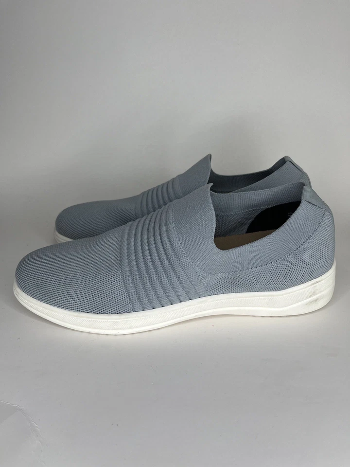 Zapatos sin cordones Array Sport Gabby gris tejido superior mujer talla 10M Foto 3 de 4