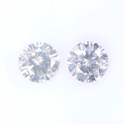 Natural Loose Round Diamond White - H Color 0.34 CT 3.50 MM Brilliant Cut N1953