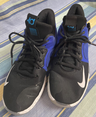 Nike Mens KD Trey 5 VII AT1200-400 Black Basketball Shoes  display picture 3